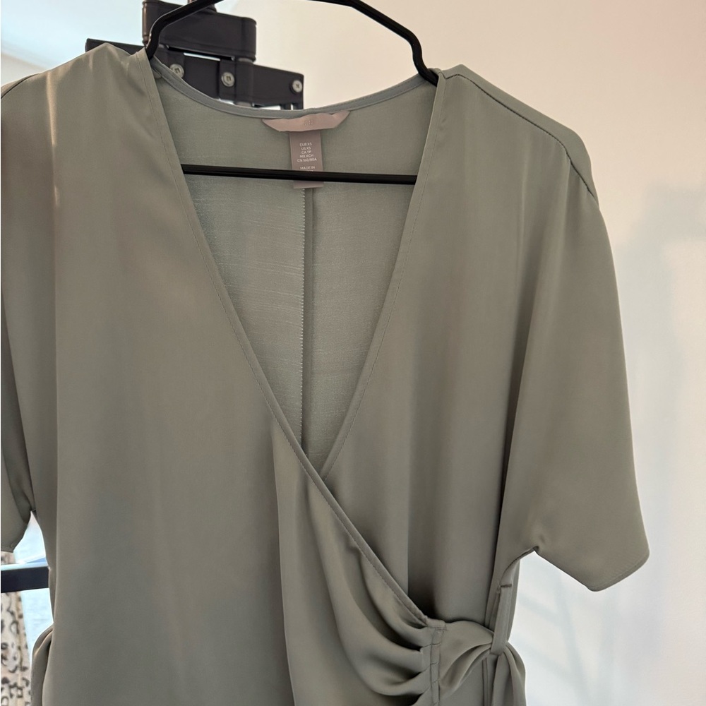 H&M Asymmetrical Silver Dress - Picture 2 of 6